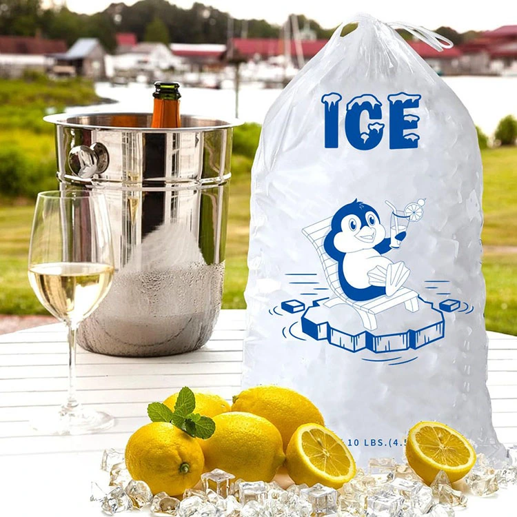 رسی کا آئس بیگ کھینچیں۔